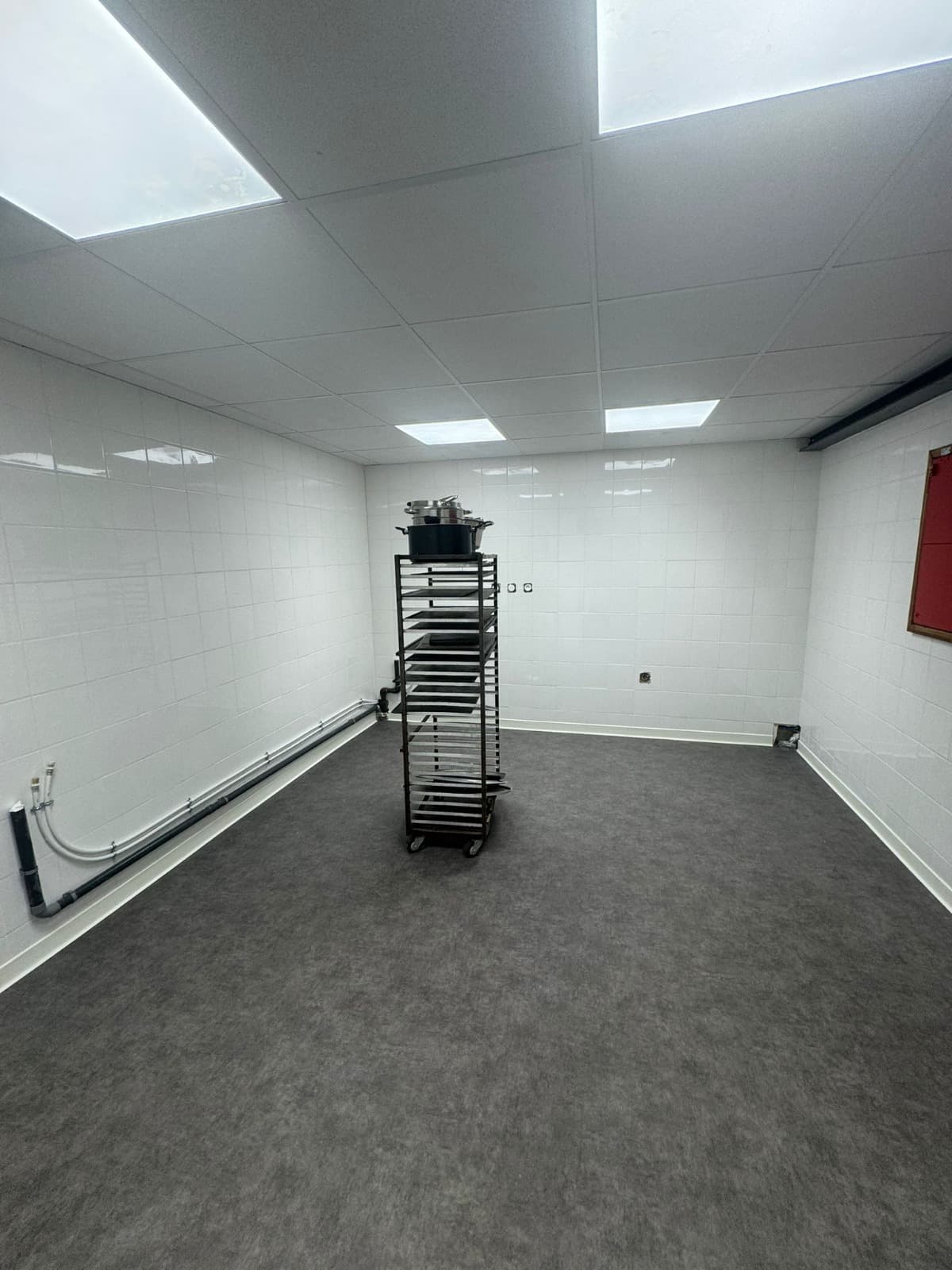 Cuisine rénovée après incendie