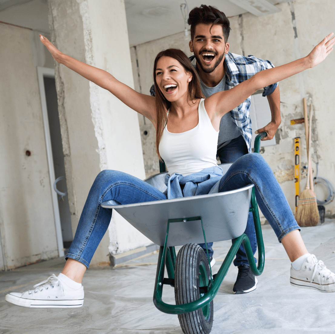 Équipe SINISTRAL sur un chantier livré